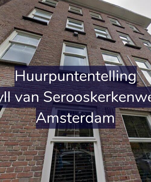Foto gevel Huurpuntentelling voor Van Tuyll van Serooskerkenweg 10-H, Amsterdam