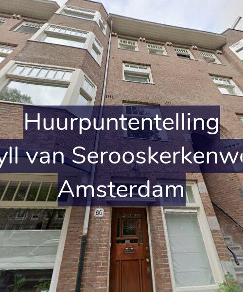 Foto gevel Huurpuntentelling voor Van Tuyll van Serooskerkenweg 84-2, Amsterdam