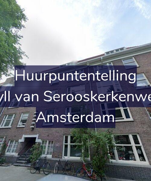 Foto gevel Huurpuntentelling voor Van Tuyll van Serooskerkenweg 16-H, Amsterdam