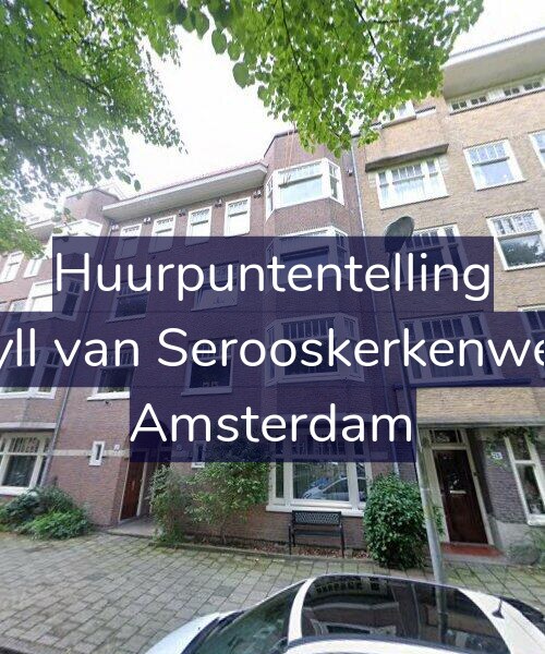 Foto gevel Huurpuntentelling voor Van Tuyll van Serooskerkenweg 73-H, Amsterdam