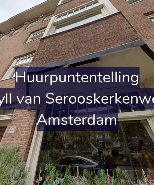 Foto gevel Huurpuntentelling voor Van Tuyll van Serooskerkenweg 62-1, Amsterdam