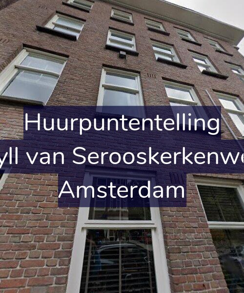 Foto gevel Huurpuntentelling voor Van Tuyll van Serooskerkenweg 10-2, Amsterdam