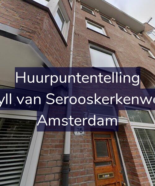 Foto gevel Huurpuntentelling voor Van Tuyll van Serooskerkenweg 72-1, Amsterdam