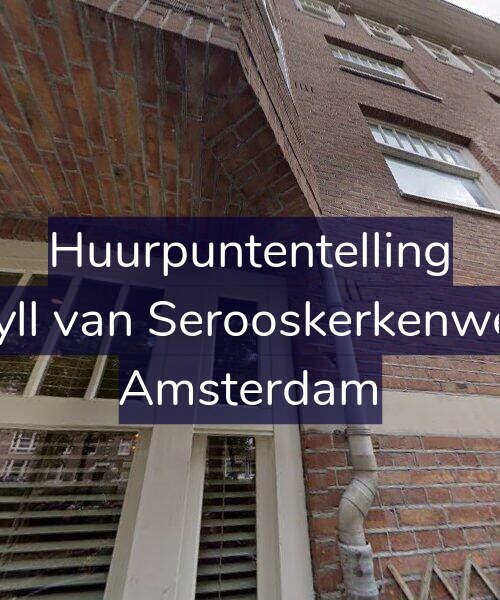Foto gevel Huurpuntentelling voor Van Tuyll van Serooskerkenweg 23-2, Amsterdam