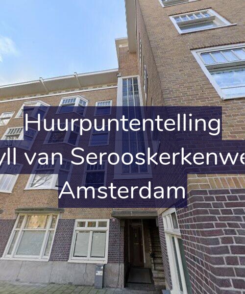 Foto gevel Huurpuntentelling voor Van Tuyll van Serooskerkenweg 87-H, Amsterdam