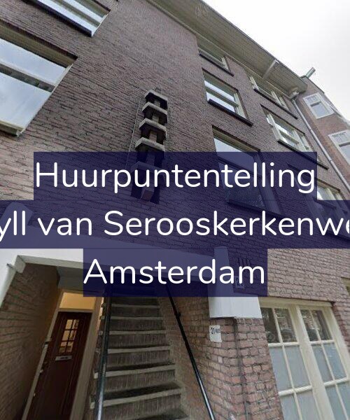 Foto gevel Huurpuntentelling voor Van Tuyll van Serooskerkenweg 21-1, Amsterdam