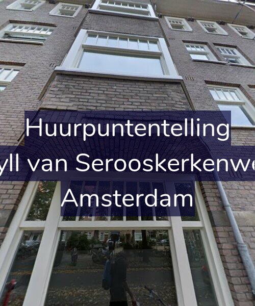 Foto gevel Huurpuntentelling voor Van Tuyll van Serooskerkenweg 43-3, Amsterdam