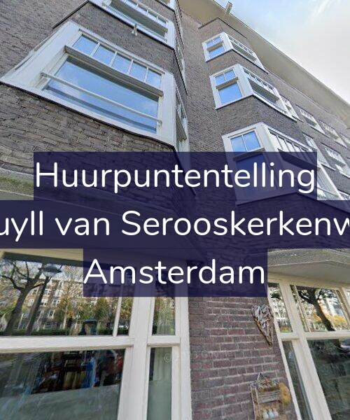 Foto gevel Huurpuntentelling voor Van Tuyll van Serooskerkenweg 99, Amsterdam
