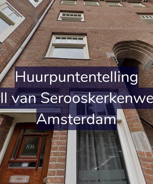 Foto gevel Huurpuntentelling voor Van Tuyll van Serooskerkenweg 104-2, Amsterdam
