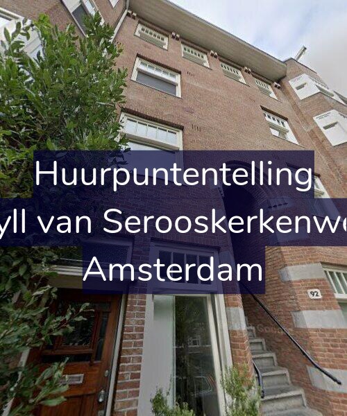 Foto gevel Huurpuntentelling voor Van Tuyll van Serooskerkenweg 92-3, Amsterdam