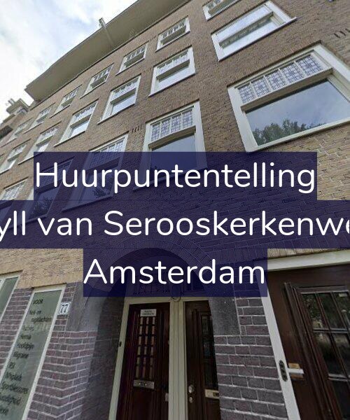 Foto gevel Huurpuntentelling voor Van Tuyll van Serooskerkenweg 77-3, Amsterdam