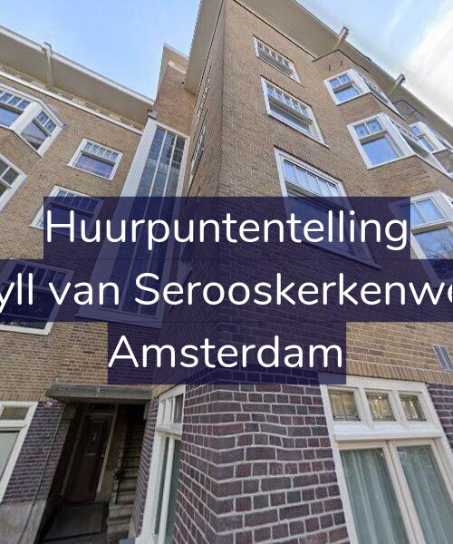 Foto gevel Huurpuntentelling voor Van Tuyll van Serooskerkenweg 89-3, Amsterdam