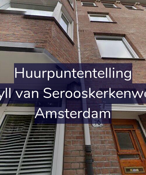Foto gevel Huurpuntentelling voor Van Tuyll van Serooskerkenweg 74-2, Amsterdam