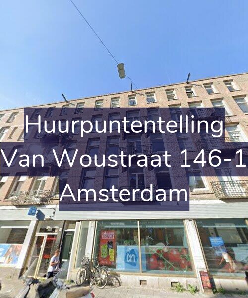 Foto gevel Huurpuntentelling voor Van Woustraat 146-1, Amsterdam