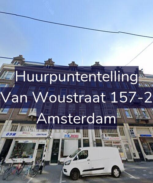 Foto gevel Huurpuntentelling voor Van Woustraat 157-2, Amsterdam