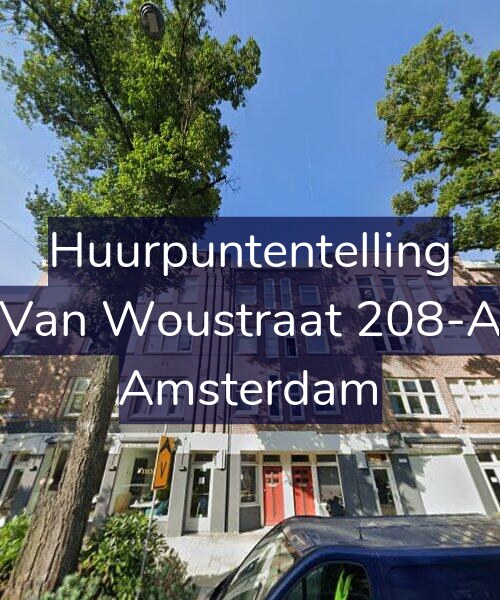 Foto gevel Huurpuntentelling voor Van Woustraat 208-A, Amsterdam