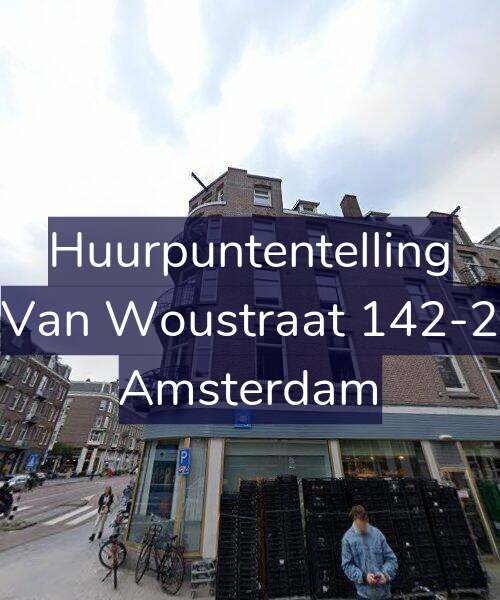Foto gevel Huurpuntentelling voor Van Woustraat 142-2, Amsterdam