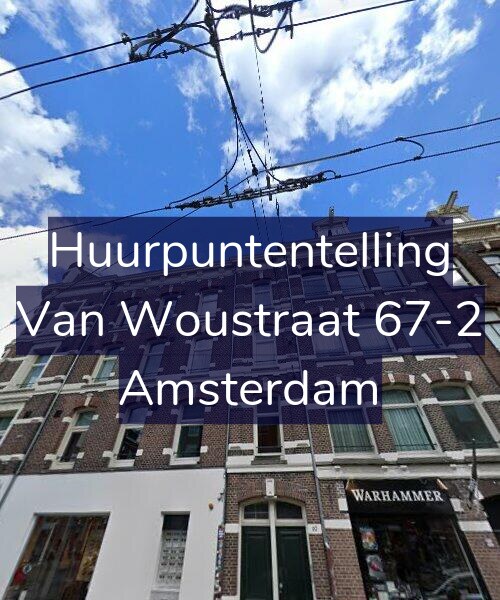 Foto gevel Huurpuntentelling voor Van Woustraat 67-2, Amsterdam