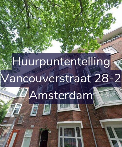 Foto gevel Huurpuntentelling voor Vancouverstraat 28-2, Amsterdam