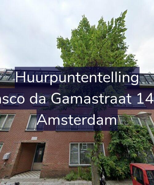 Foto gevel Huurpuntentelling voor Vasco da Gamastraat 14-B, Amsterdam