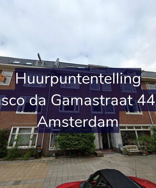 Foto gevel Huurpuntentelling voor Vasco da Gamastraat 44-H, Amsterdam
