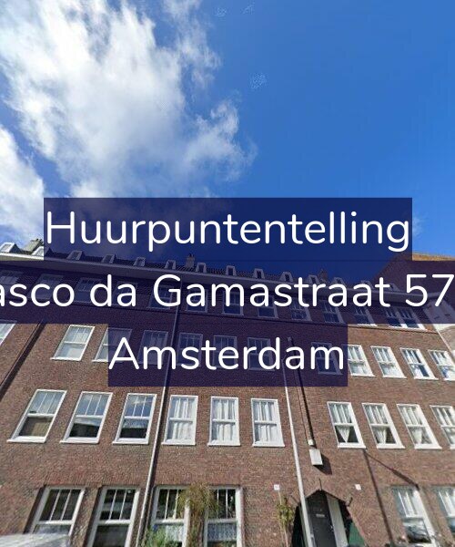 Foto gevel Huurpuntentelling voor Vasco da Gamastraat 57-2, Amsterdam