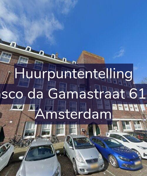 Foto gevel Huurpuntentelling voor Vasco da Gamastraat 61-H, Amsterdam