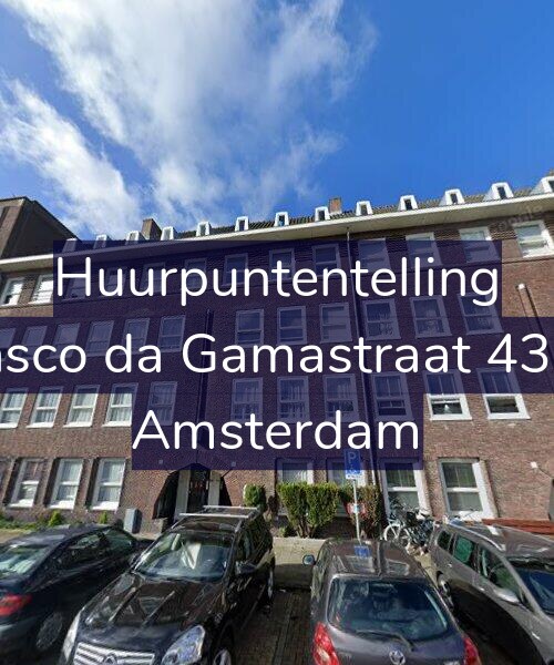 Foto gevel Huurpuntentelling voor Vasco da Gamastraat 43-H, Amsterdam