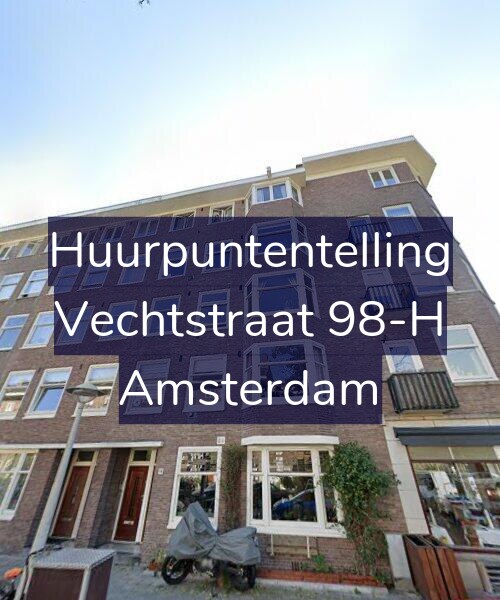 Foto gevel Huurpuntentelling voor Vechtstraat 98-H, Amsterdam