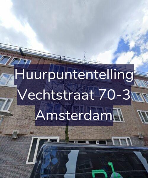 Foto gevel Huurpuntentelling voor Vechtstraat 70-3, Amsterdam