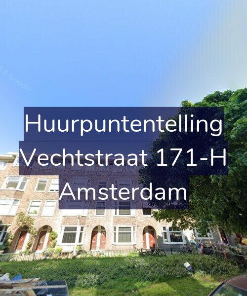 Foto gevel Huurpuntentelling voor Vechtstraat 171-H, Amsterdam