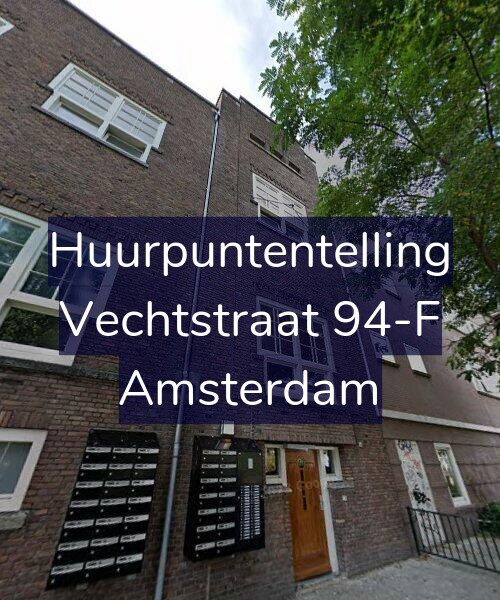Foto gevel Huurpuntentelling voor Vechtstraat 94-F, Amsterdam