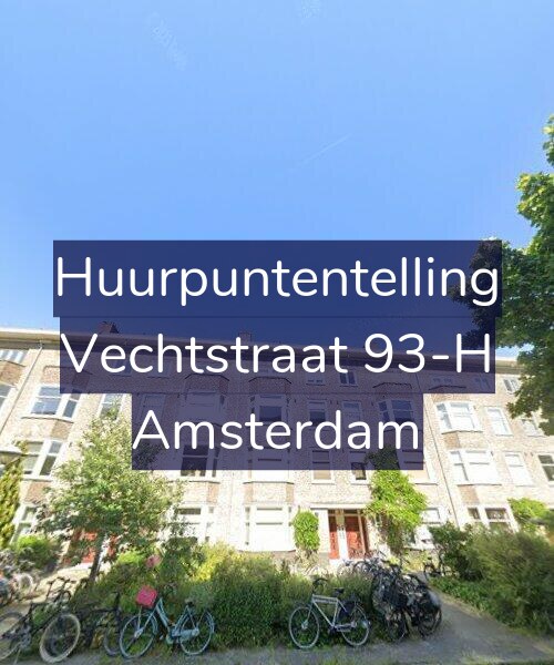 Foto gevel Huurpuntentelling voor Vechtstraat 93-H, Amsterdam