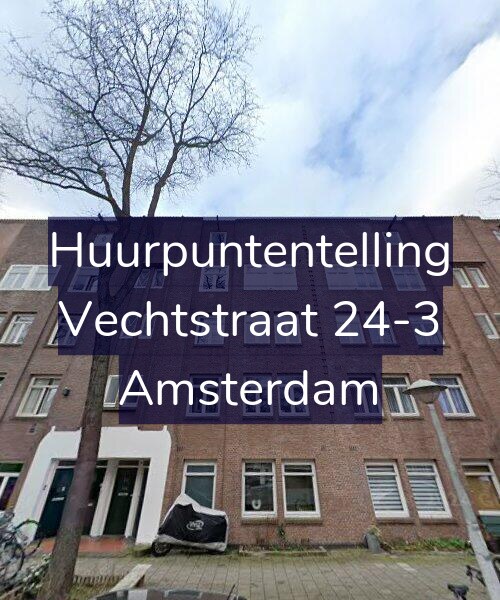 Foto gevel Huurpuntentelling voor Vechtstraat 24-3, Amsterdam