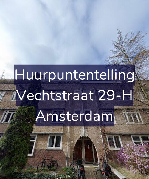 Foto gevel Huurpuntentelling voor Vechtstraat 29-H, Amsterdam