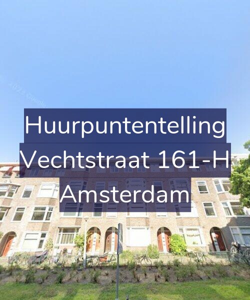 Foto gevel Huurpuntentelling voor Vechtstraat 161-H, Amsterdam