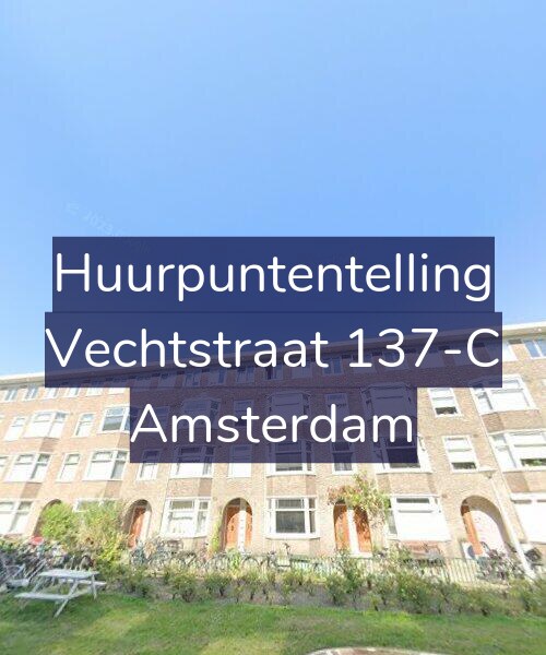 Foto gevel Huurpuntentelling voor Vechtstraat 137-C, Amsterdam