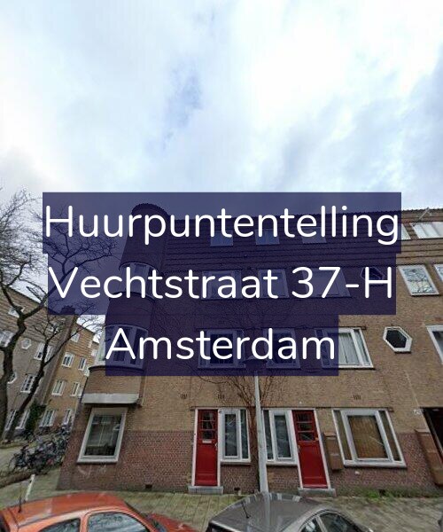 Foto gevel Huurpuntentelling voor Vechtstraat 37-H, Amsterdam