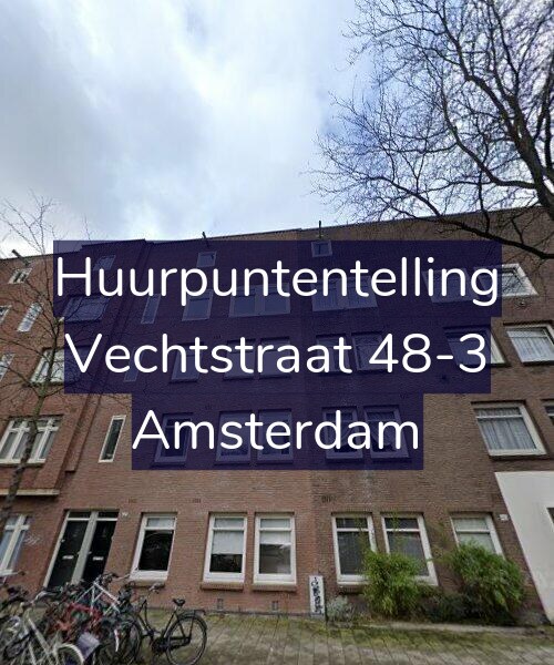 Foto gevel Huurpuntentelling voor Vechtstraat 48-3, Amsterdam