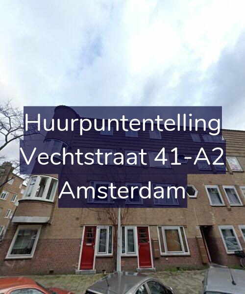 Foto gevel Huurpuntentelling voor Vechtstraat 41-A2, Amsterdam