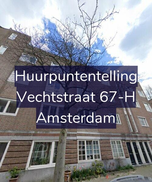 Foto gevel Huurpuntentelling voor Vechtstraat 67-H, Amsterdam