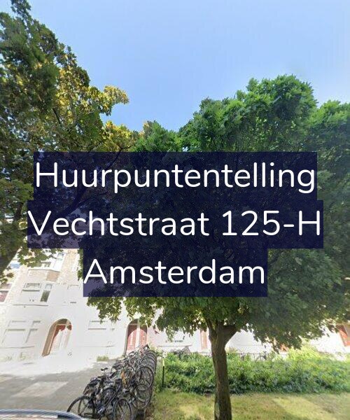 Foto gevel Huurpuntentelling voor Vechtstraat 125-H, Amsterdam