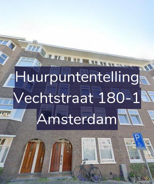 Foto gevel Huurpuntentelling voor Vechtstraat 180-1, Amsterdam