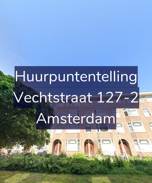 Foto gevel Huurpuntentelling voor Vechtstraat 127-2, Amsterdam