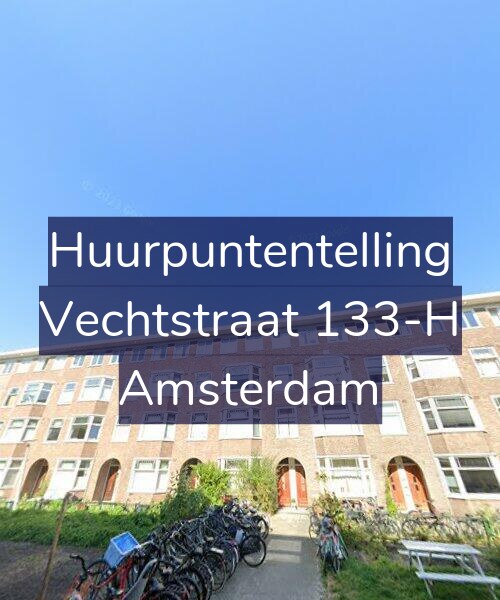 Foto gevel Huurpuntentelling voor Vechtstraat 133-H, Amsterdam