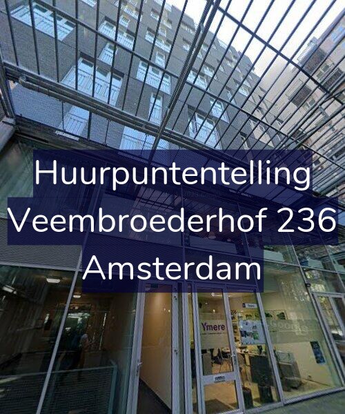 Foto gevel Huurpuntentelling voor Veembroederhof 236, Amsterdam