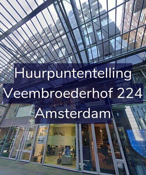 Foto gevel Huurpuntentelling voor Veembroederhof 224, Amsterdam