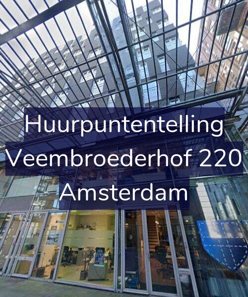Foto gevel Huurpuntentelling voor Veembroederhof 220, Amsterdam