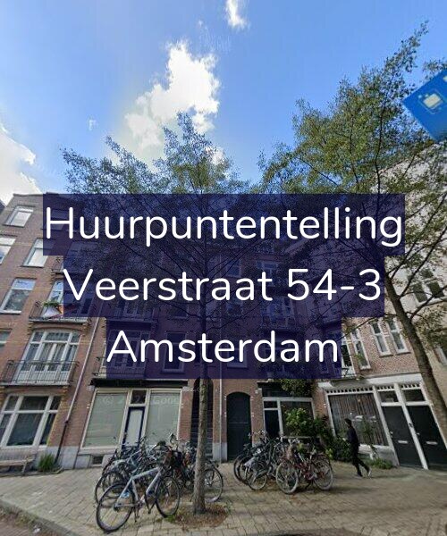Foto gevel Huurpuntentelling voor Veerstraat 54-3, Amsterdam