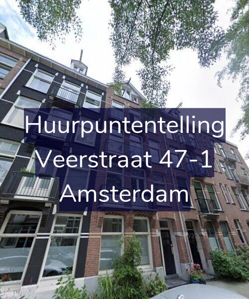 Foto gevel Huurpuntentelling voor Veerstraat 47-1, Amsterdam